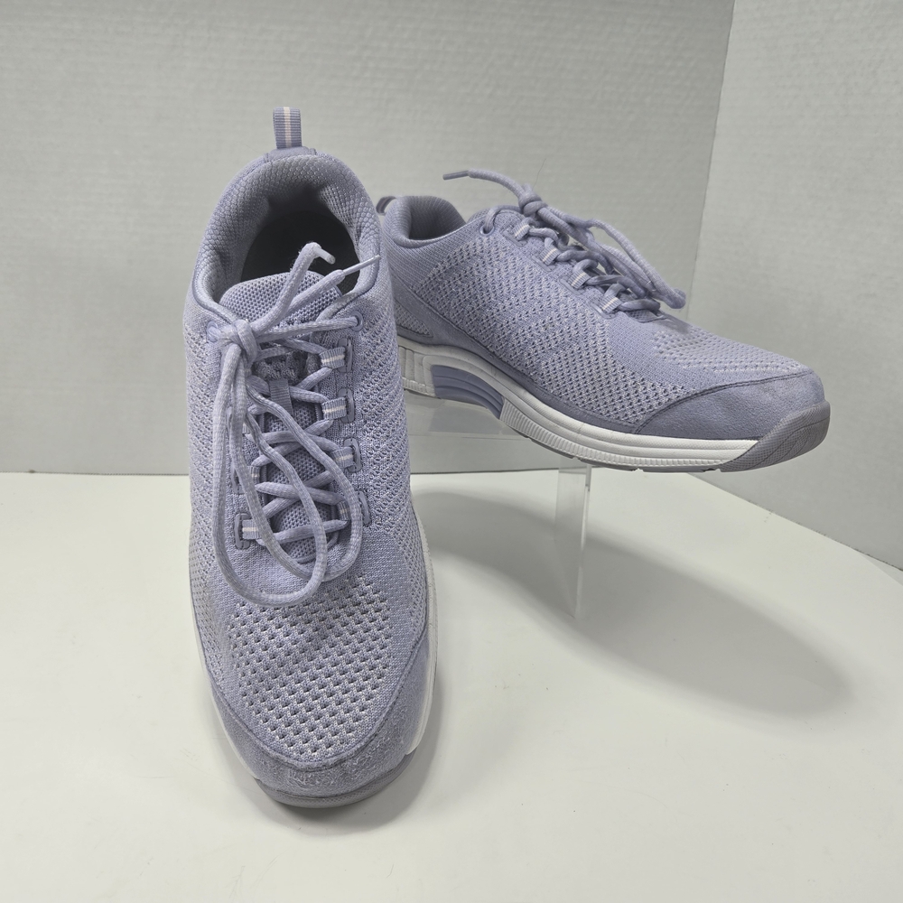 Orthofeet 983 Coral Women's Lavendar Mesh Comfort Sneakers Size 12D Wide